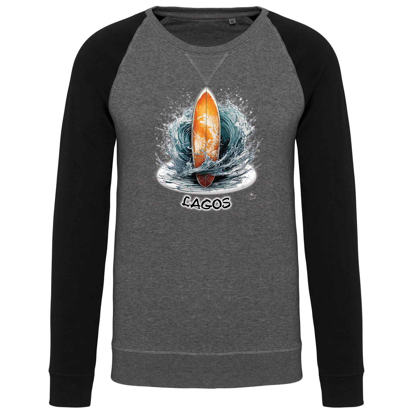 Sweatshirt Bicolor sem capuz Prancha Lagos