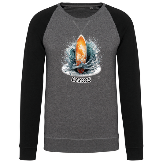 Sweatshirt Bicolor sem capuz Prancha Lagos
