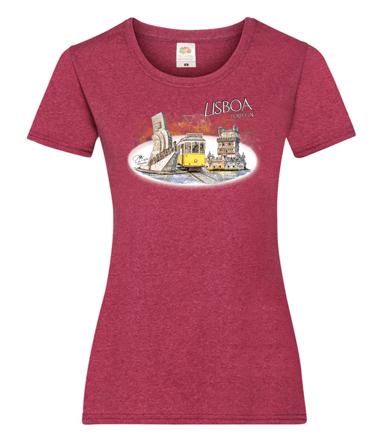 T-shirt Senhora Monumentos Belém