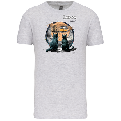 T-Shirt Algodão Biológico Luar Lisboa