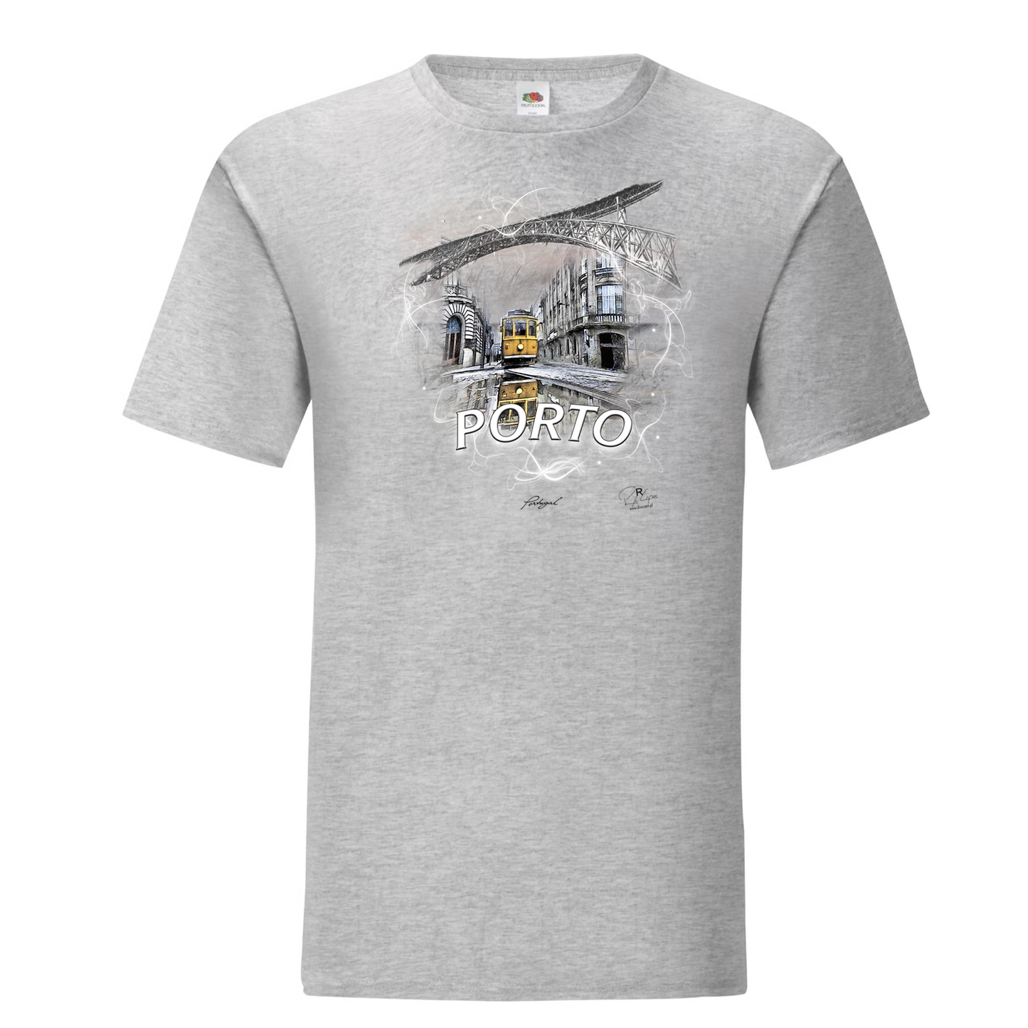 T-shirt Fruit of the Loom, Iconic, 150g, Carreira 22 Porto