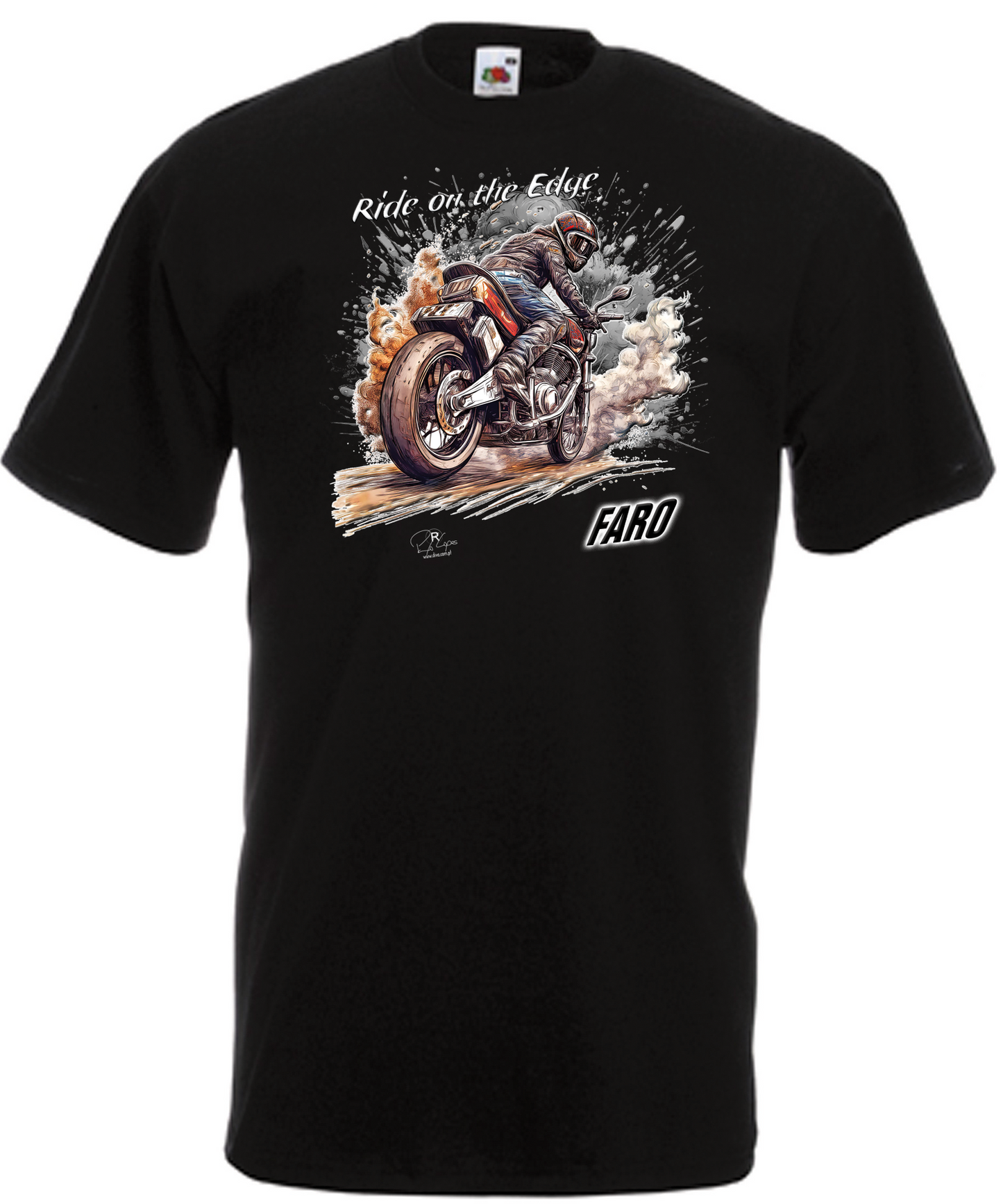 T-shirt Ride on the Edge Faro