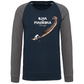 Sweatshirt Bicolor sem capuz Surf Ilha da Madeira
