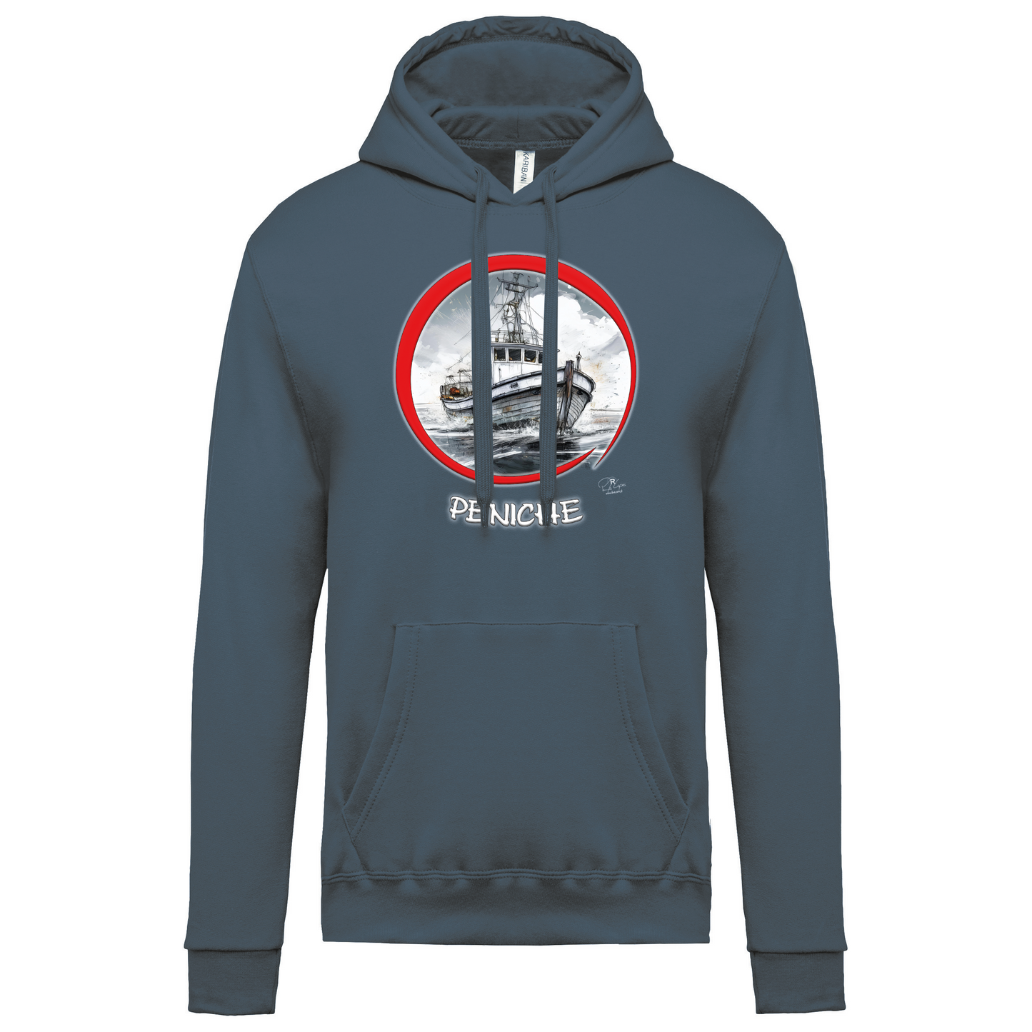 Sweatshirt Kariban com Capuz Traineira Peniche