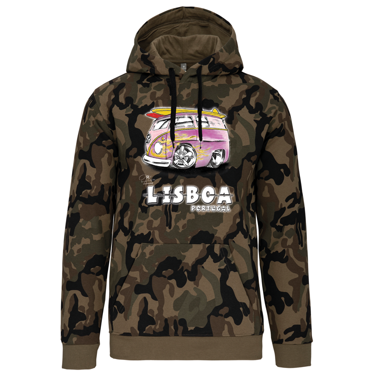 Sweatshirt Kariban com Capuz Gorduxinha Lisboa