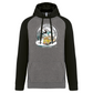 Sweatshirt Bicolor com capuz Surf Life Ilha da Madeira