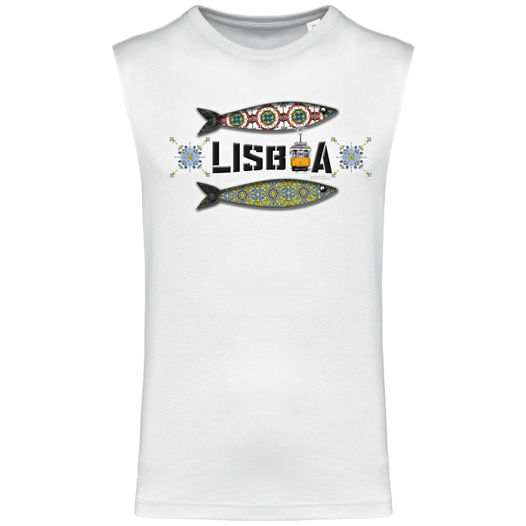 T-shirt Alças Duas Sardinhas Lisboa
