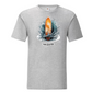 T-shirt Fruit of the Loom, Iconic, 150g, Prancha Nazaré