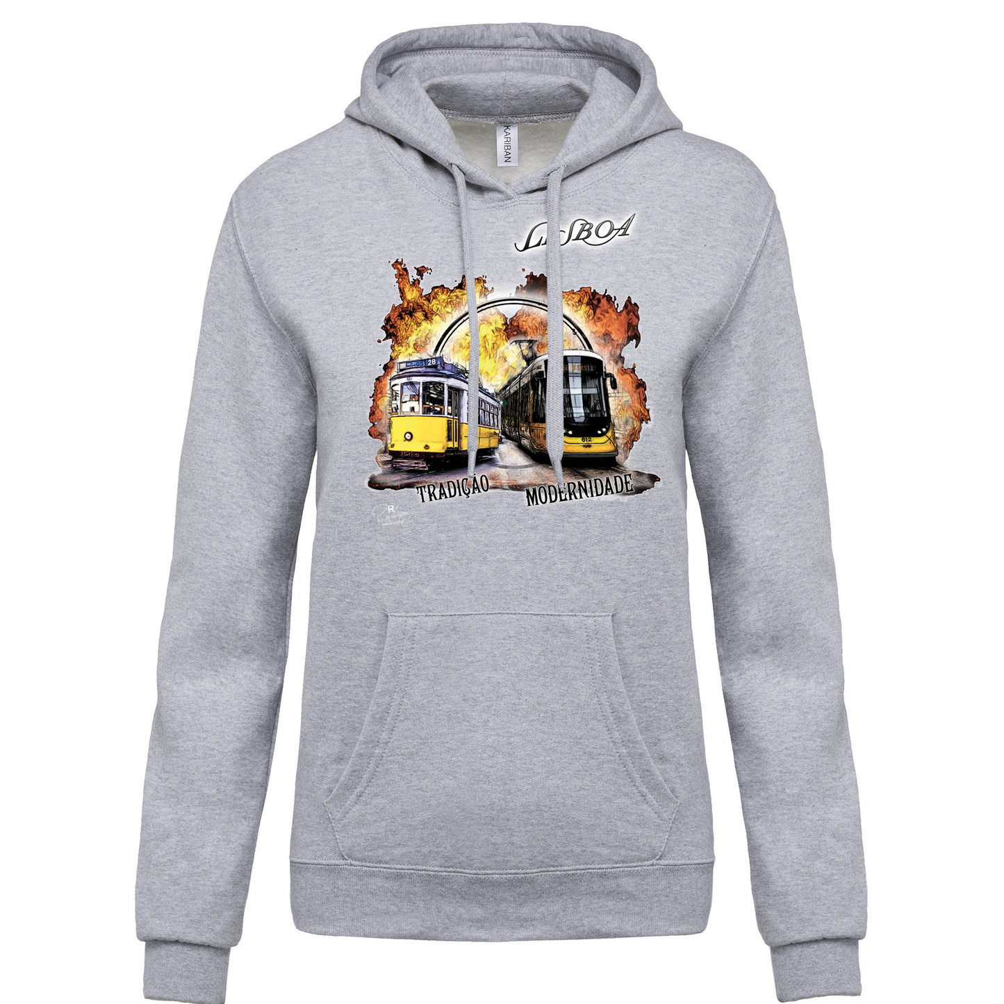 Sweatshirt Kariban com Capuz Tradição e Modernidade