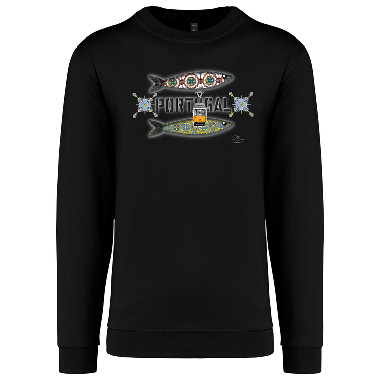 Sweatshirt Kariban sem Capuz Duas Sardinhas Coimbra