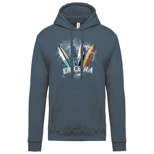 Sweatshirt Kariban com Capuz Surfboards Ericeira