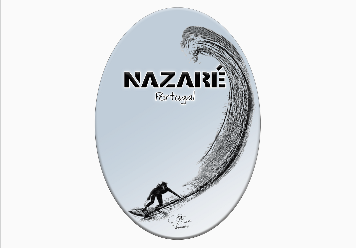 Magnético 3D Surf Nazaré
