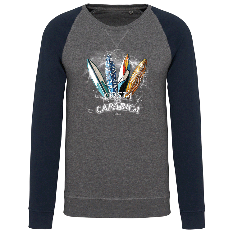 Sweatshirt sem capuz Surfboards Caparica