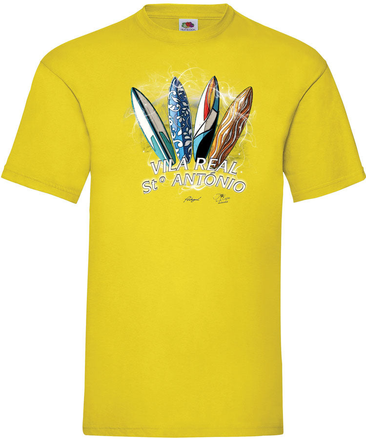 T-shirt Surfboards Vila Real Stº António