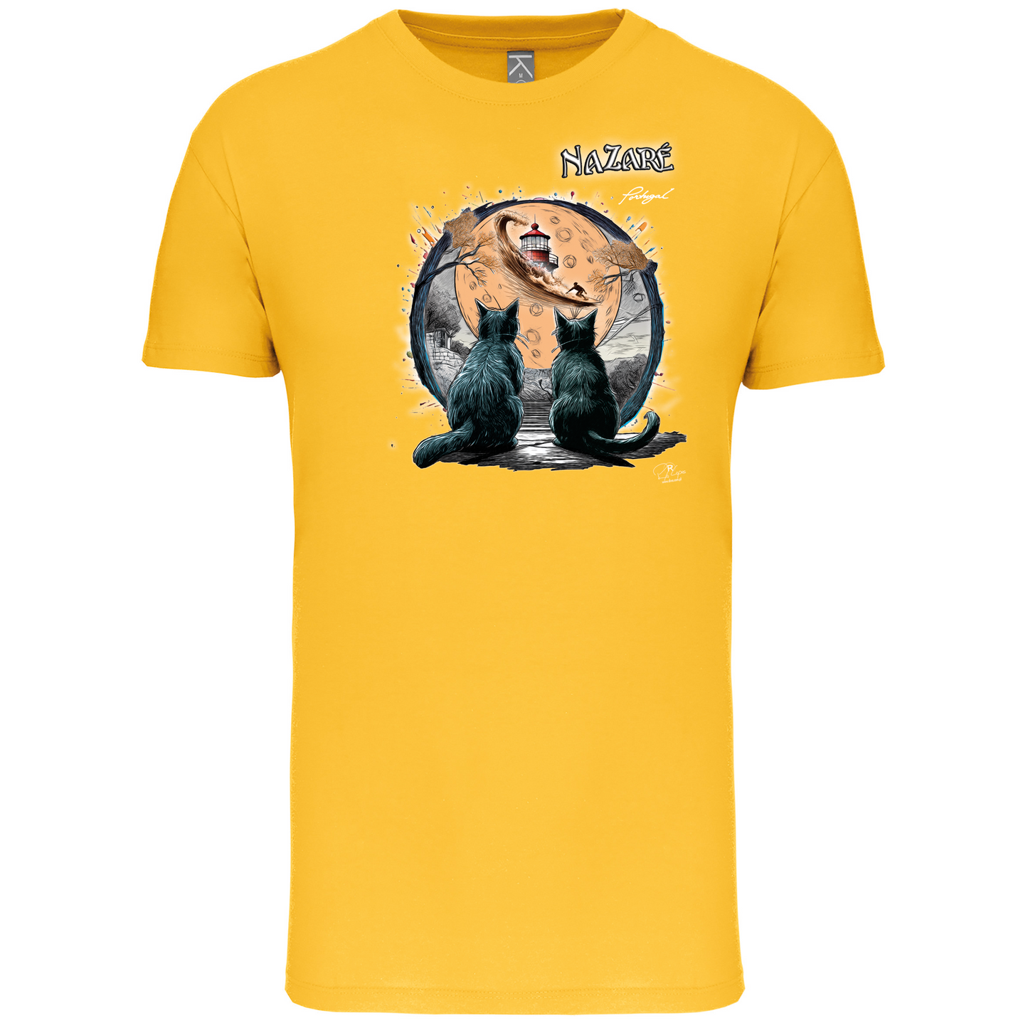 T-Shirt Algodão Biológico Luar Nazaré