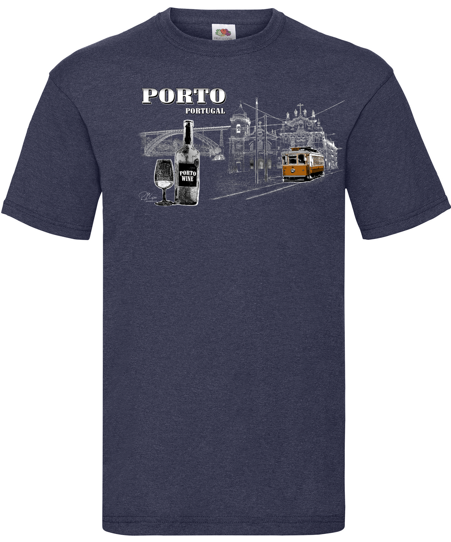 T-shirt Monumentos Porto