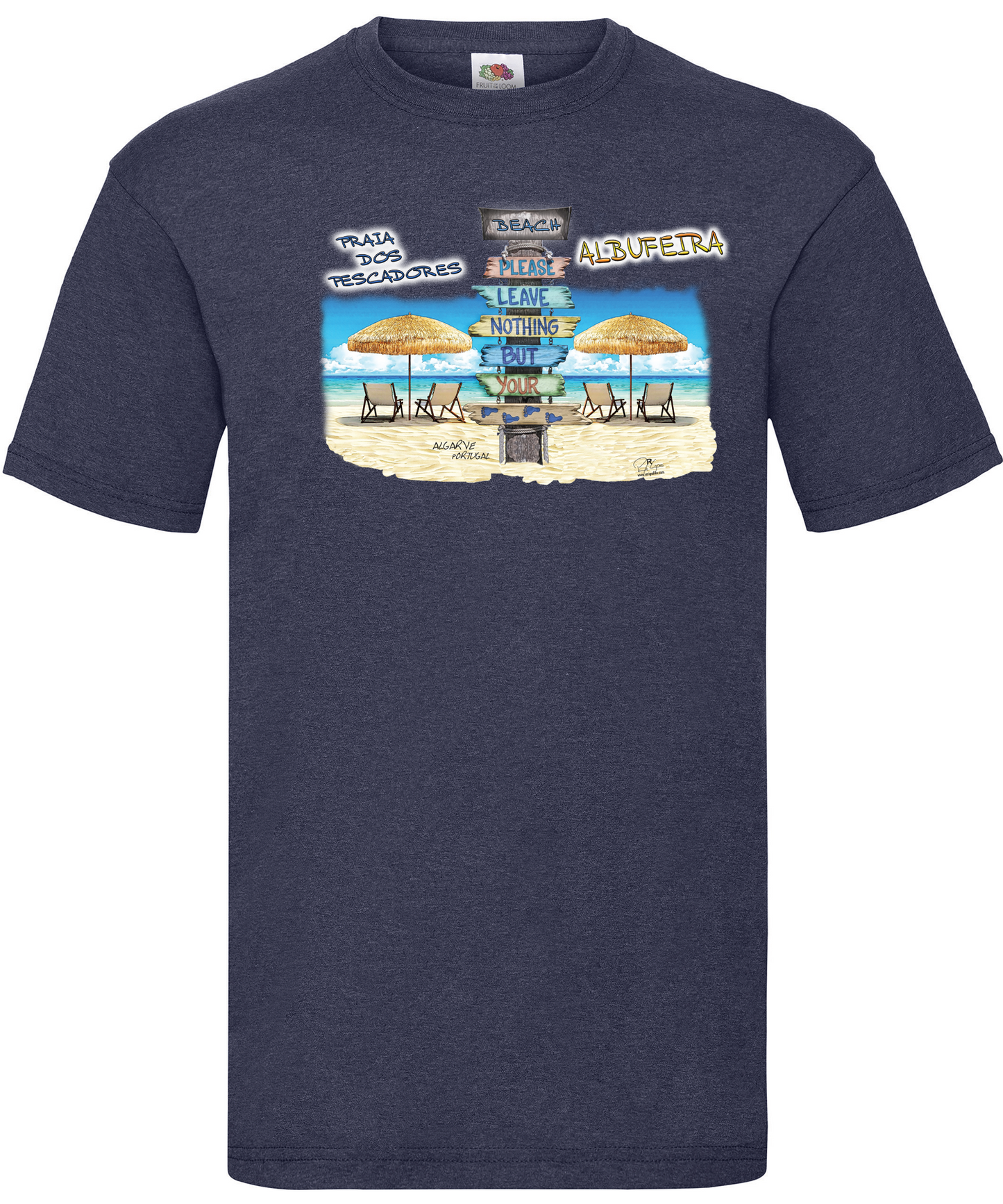T-shirt Pegadas Albufeira