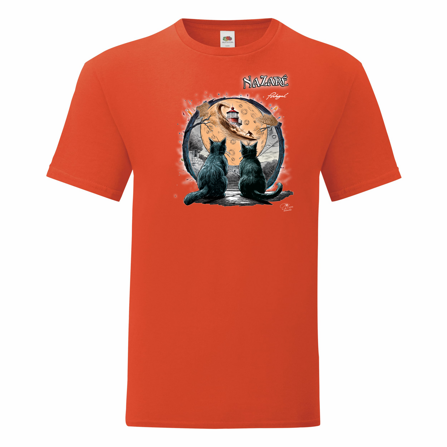 T-shirt Fruit of the Loom, Iconic, 150g, Luar Nazaré
