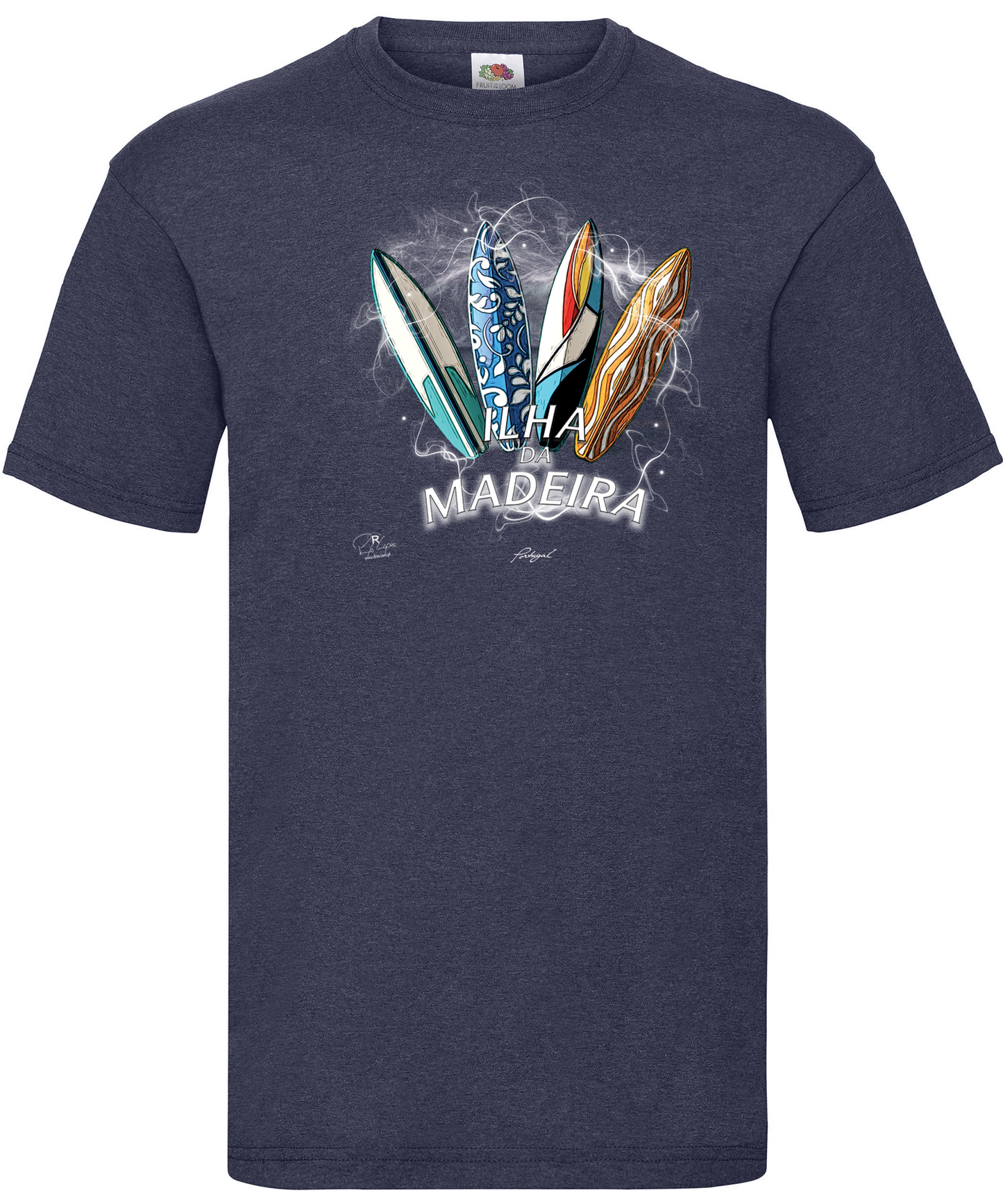 T-shirt Surfboards Ilha da Madeira