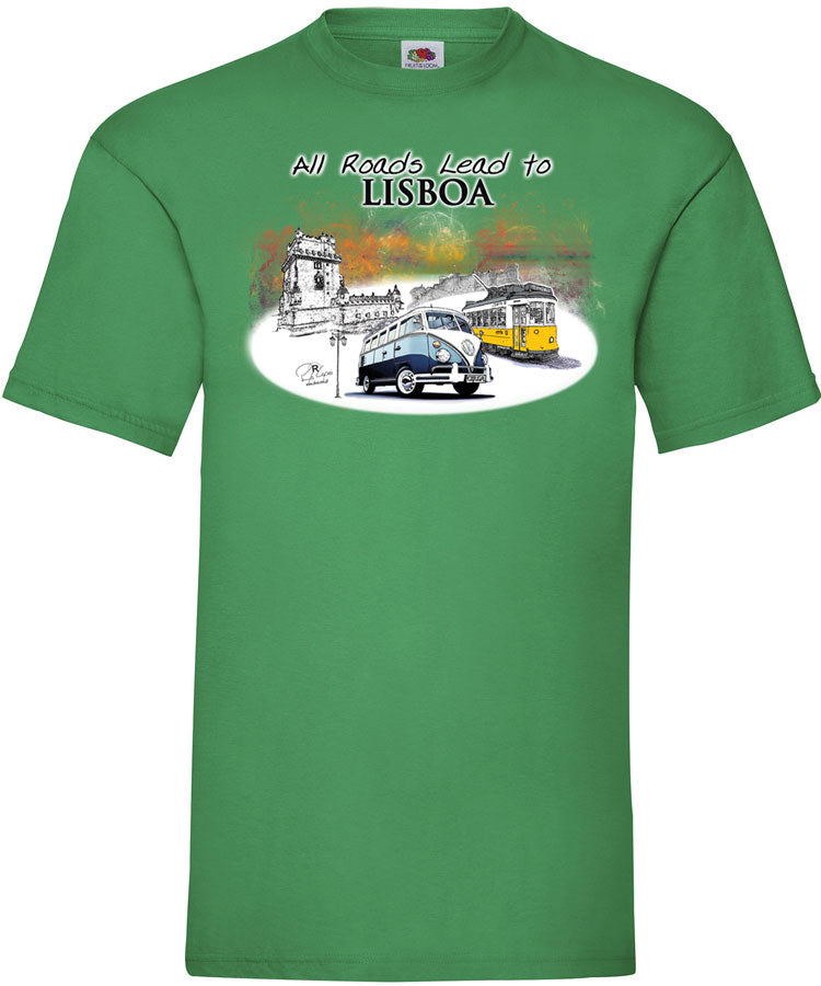 T-shirt All Roads Lead to Lisboa