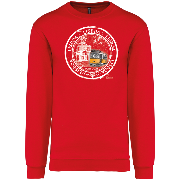 Sweatshirt Kariban sem Capuz Selo 1