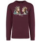 Sweatshirt Kariban sem Capuz King and Queen Óbidos