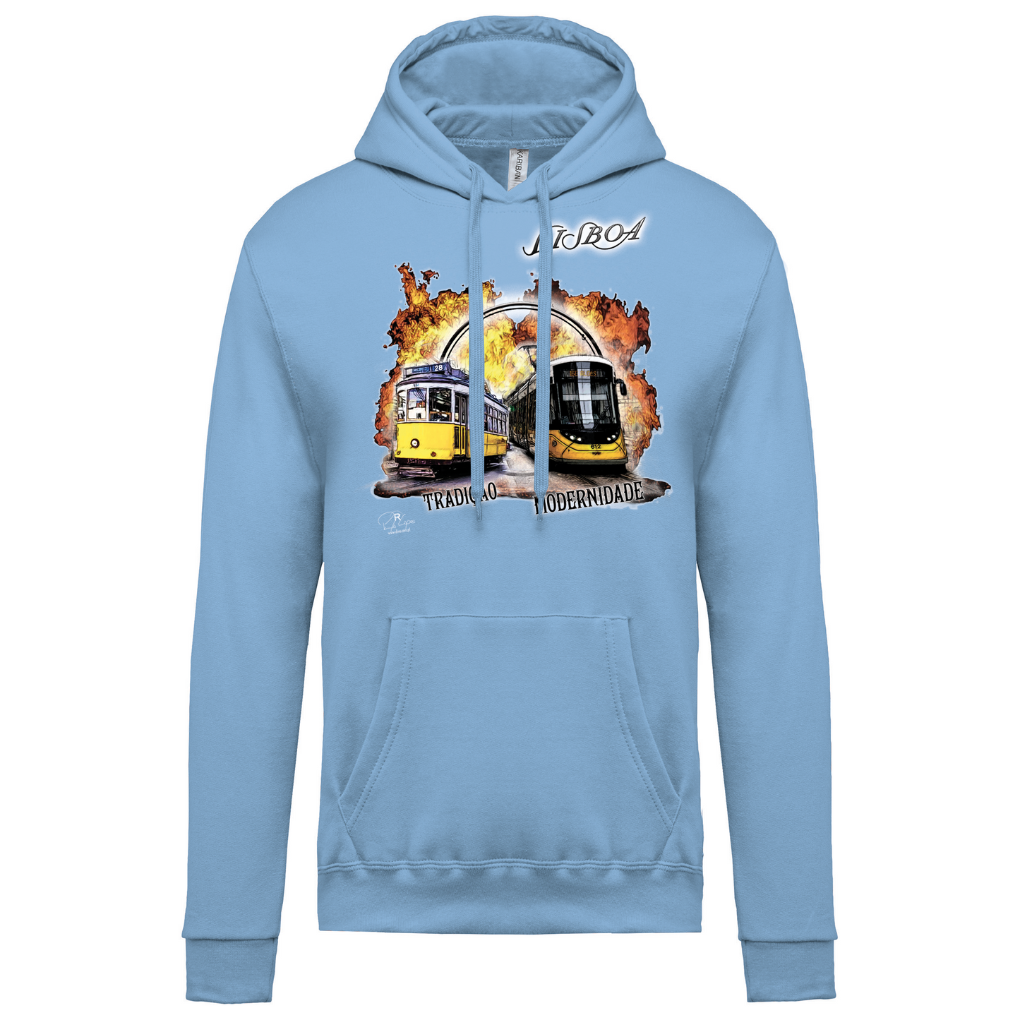 Sweatshirt Kariban com Capuz Tradição e Modernidade