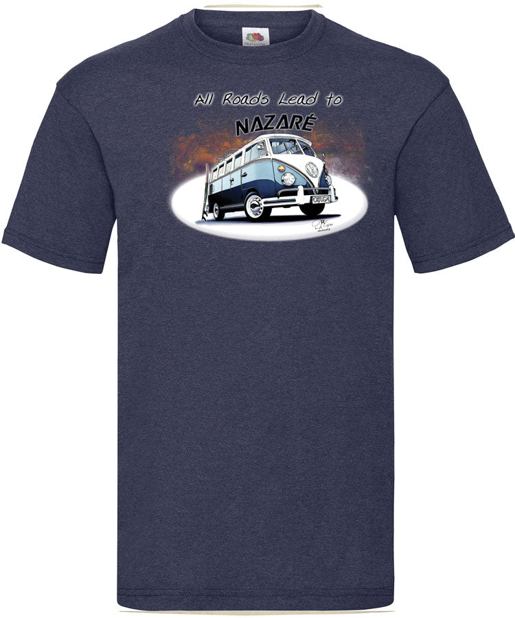 T-shirt All Roads Lead to Nazaré