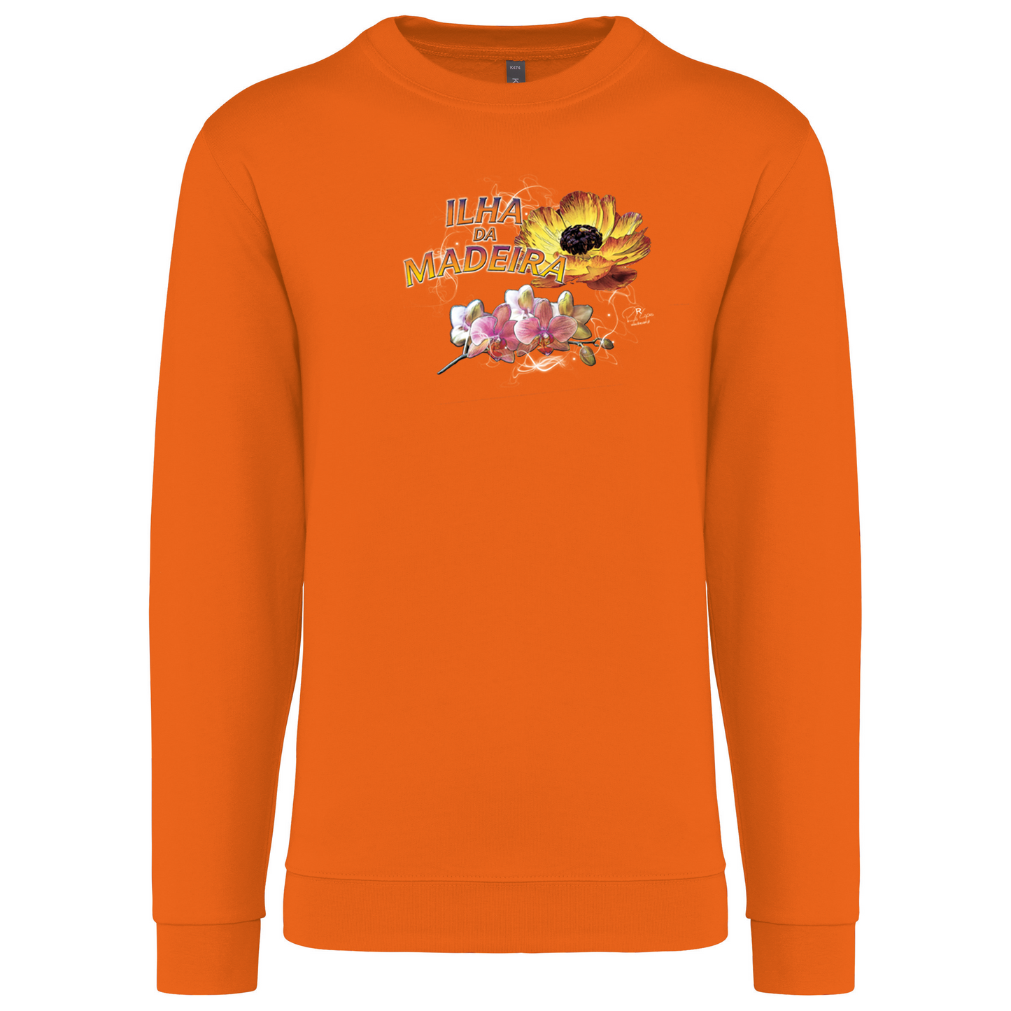 Sweatshirt Kariban sem Capuz Madeira Flowers