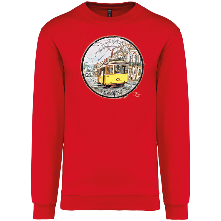 Sweatshirt Kariban sem Capuz Calçada do Combro