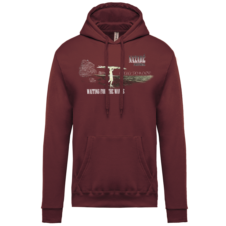 Sweatshirt Kariban com Capuz Praia do Norte