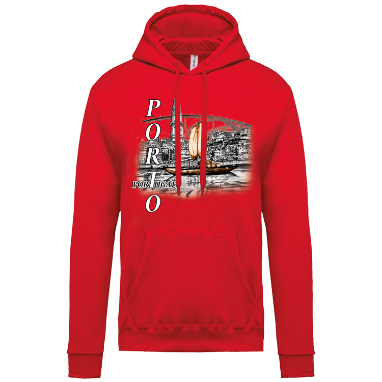 Sweatshirt Kariban com Capuz Ribeira