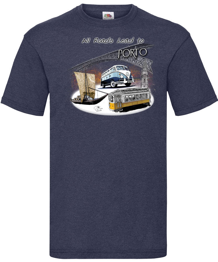 T-shirt All Roads Lead to Porto
