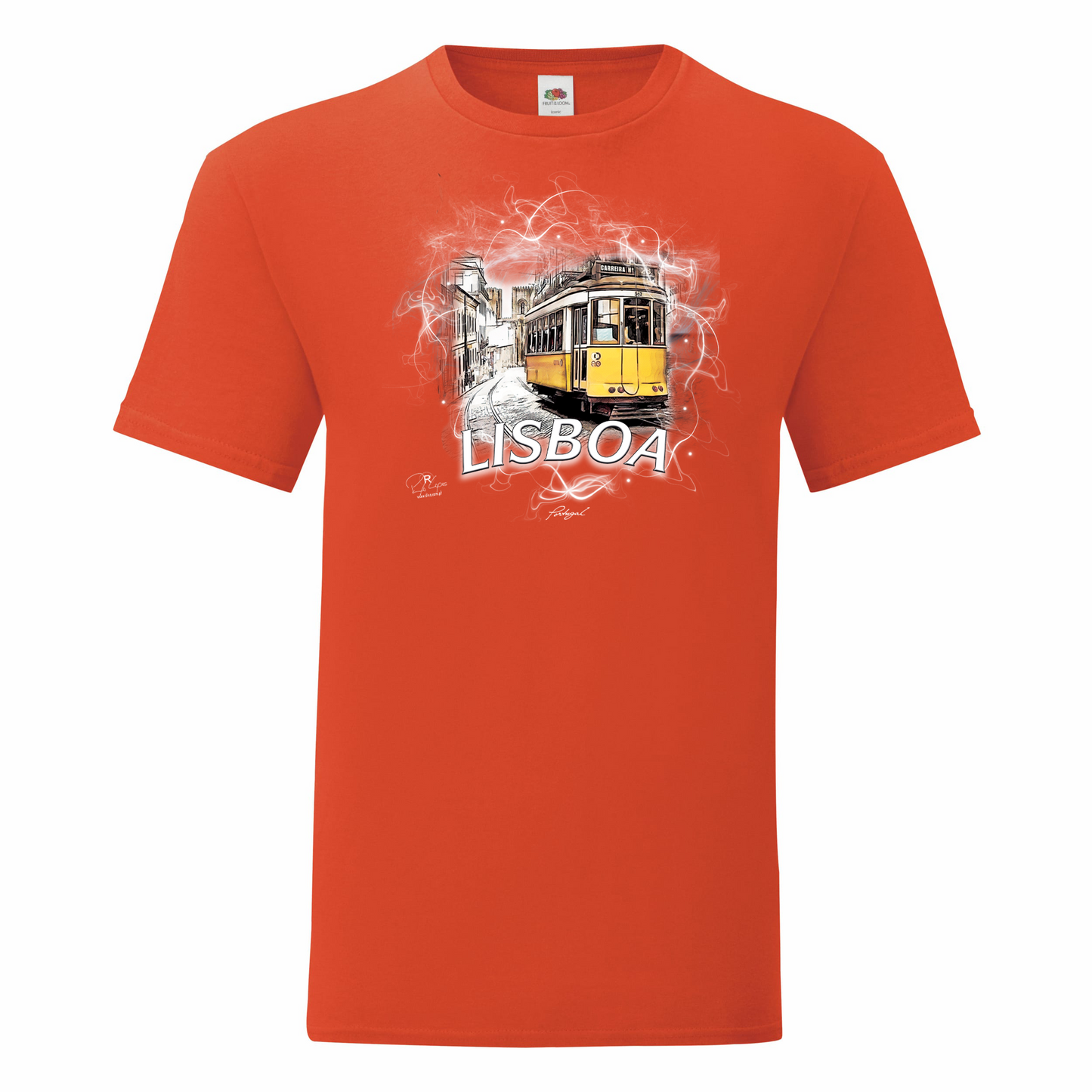 T-shirt Fruit of the Loom, Iconic, 150g, Carreira 28 Lisboa