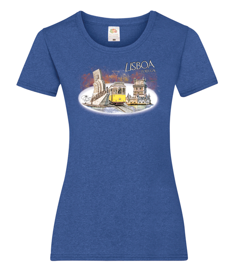 T-shirt Senhora Monumentos Belém