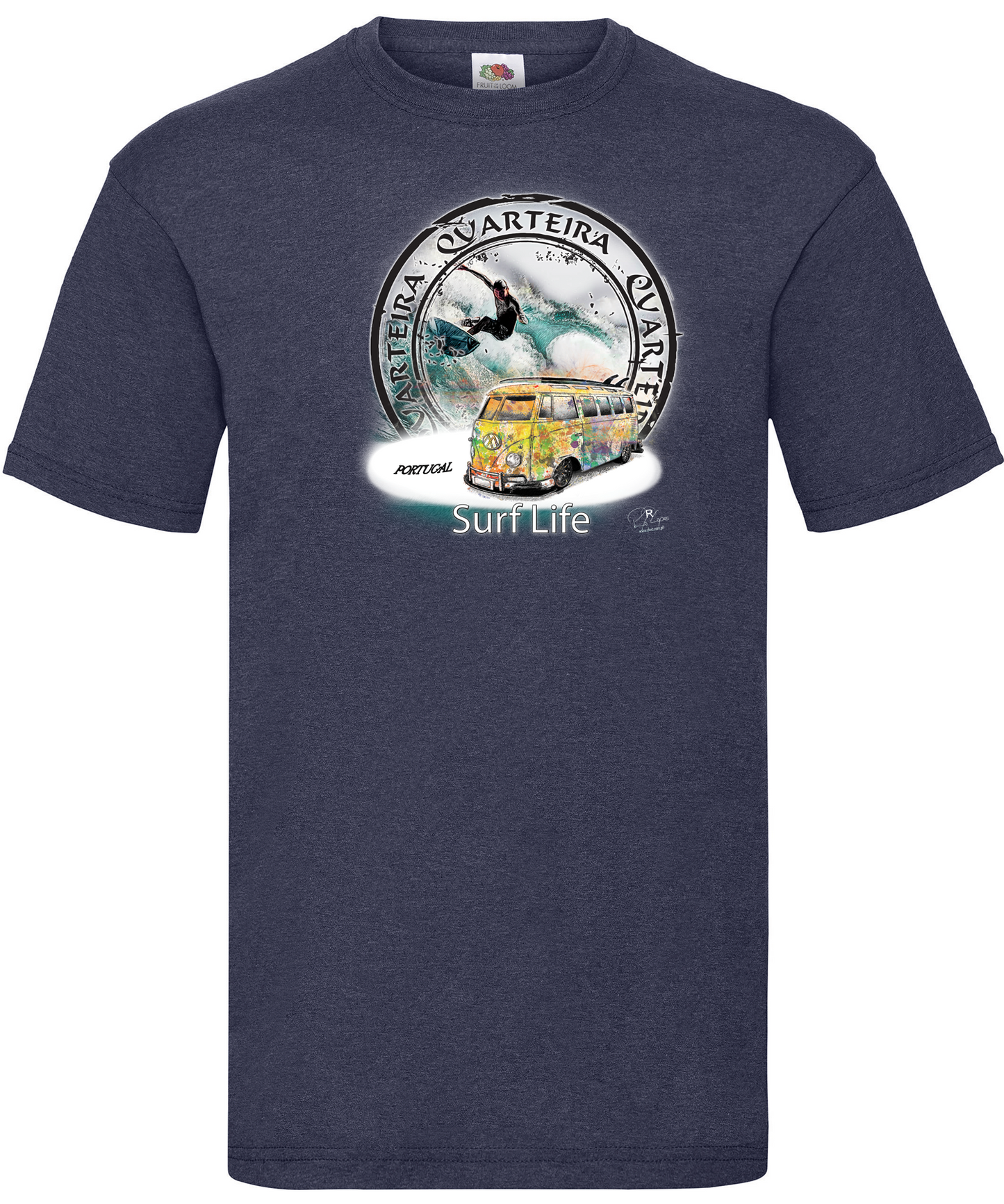 T-shirt Surf Life Quarteira