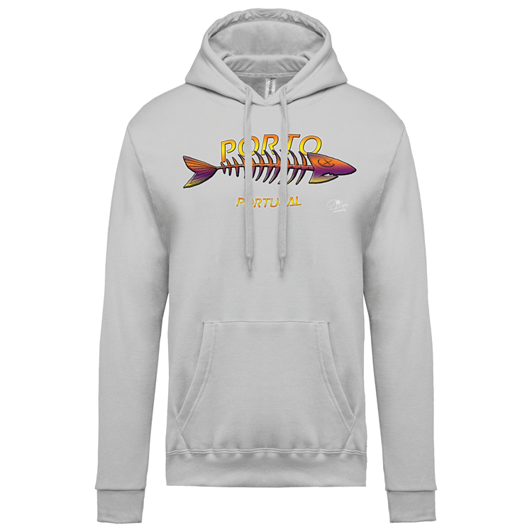 Sweatshirt Kariban com Capuz Espinha Porto