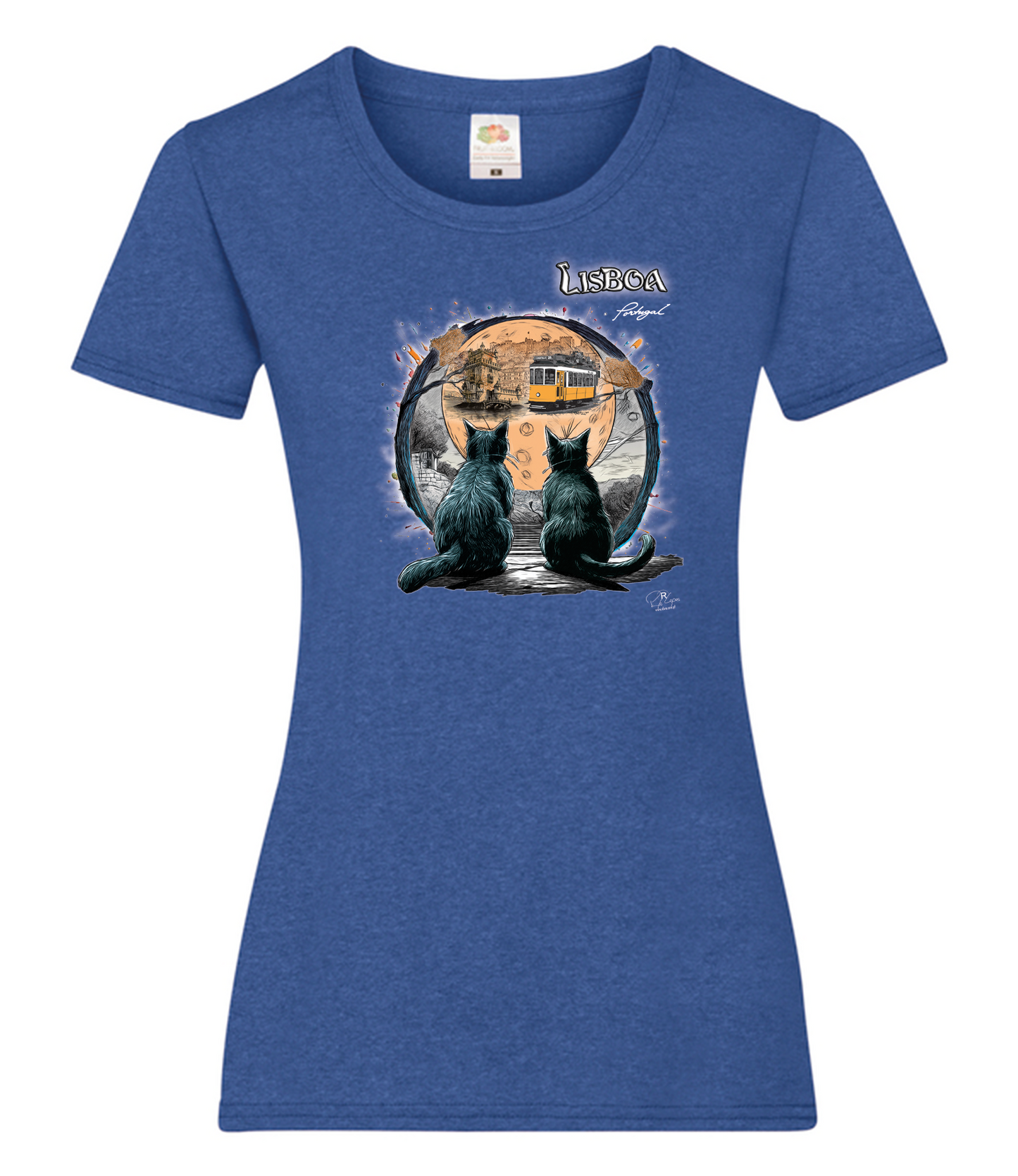 T-shirt Senhora Luar Lisboa