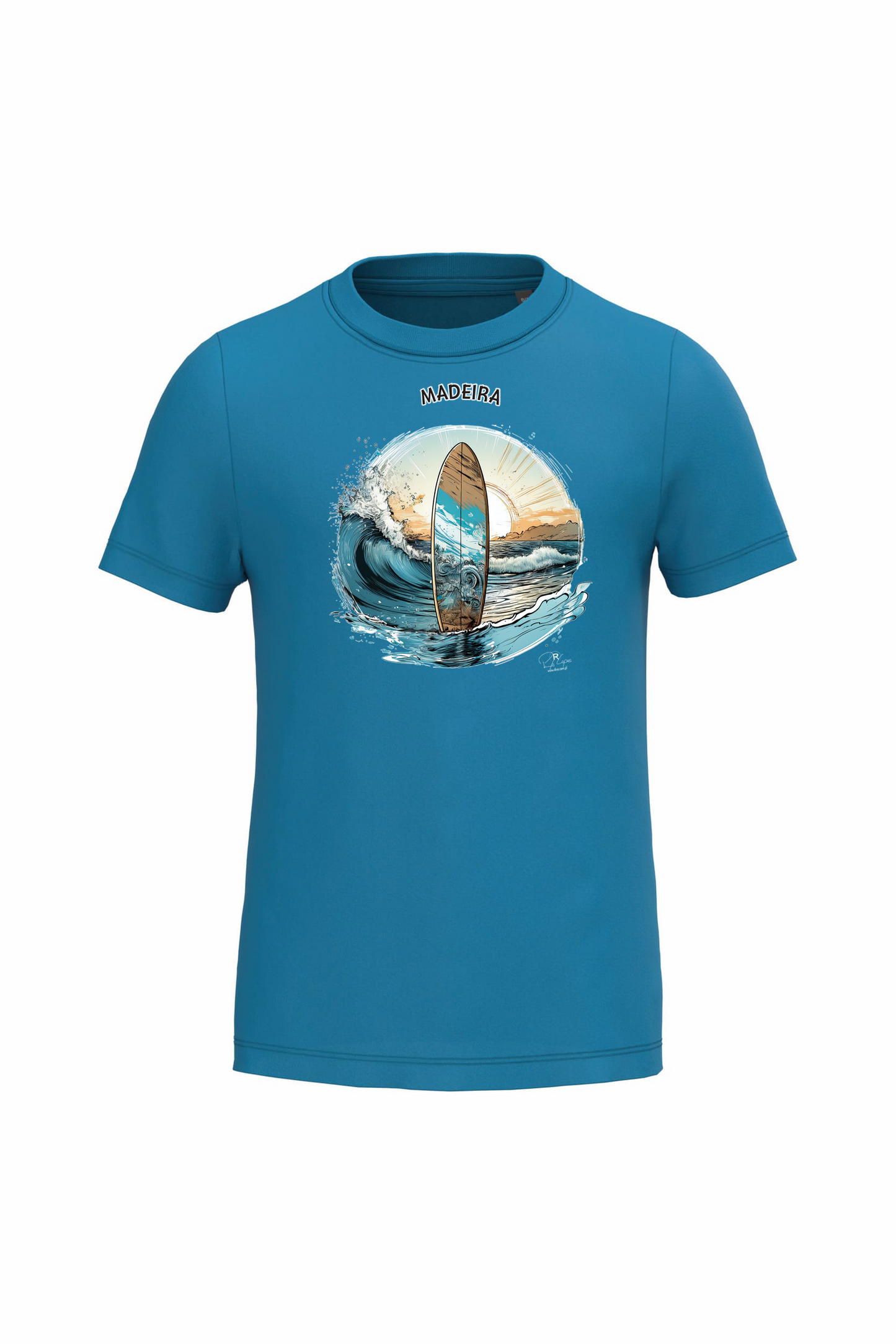 T-shirt de Criança Kariban Sol Madeira