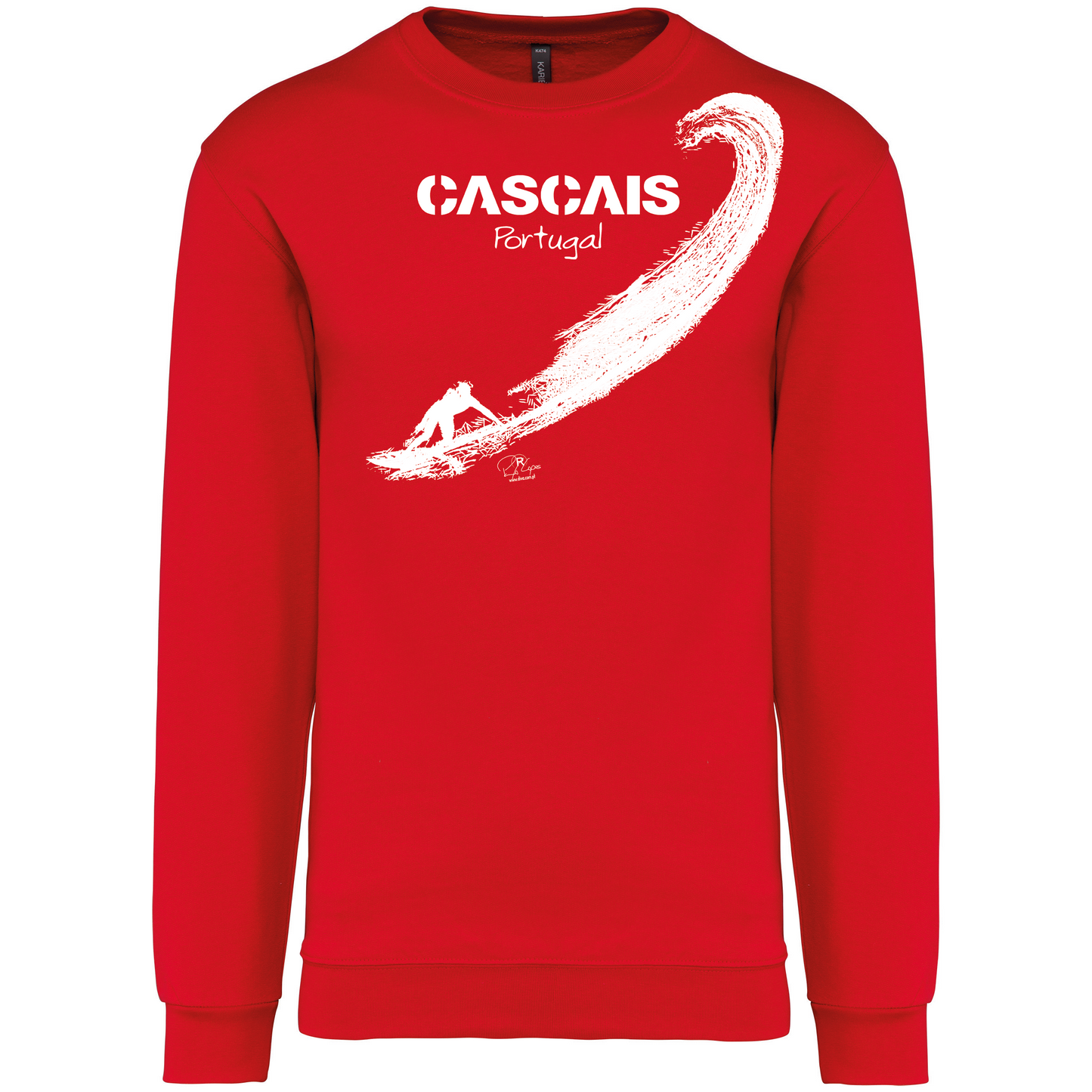 Sweatshirt Kariban sem Capuz Surf Cascais