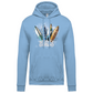 Sweatshirt Kariban com Capuz Surfboards Monte Gordo