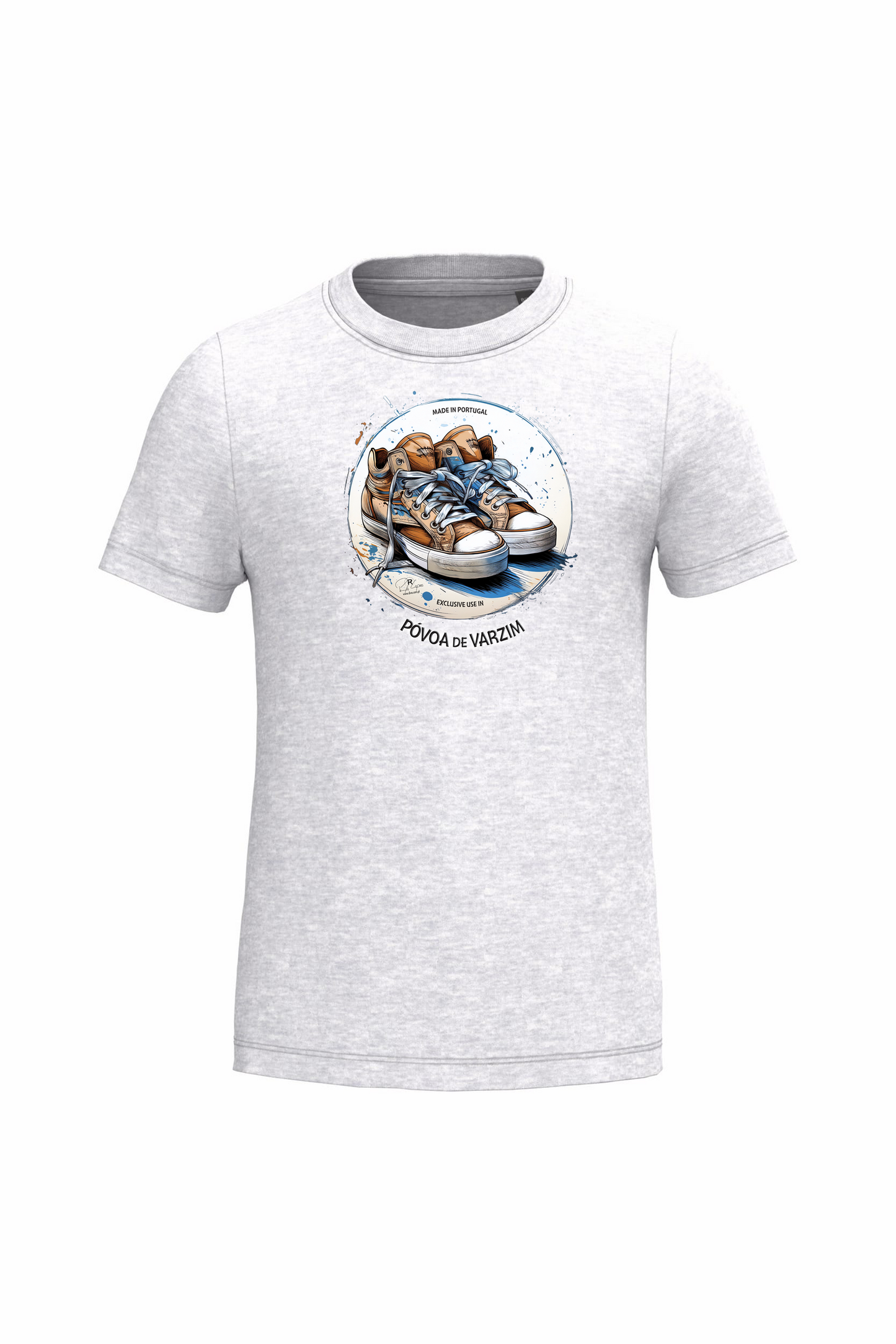 T-shirt de Criança Kariban Exclusive Póvoa de Varzim
