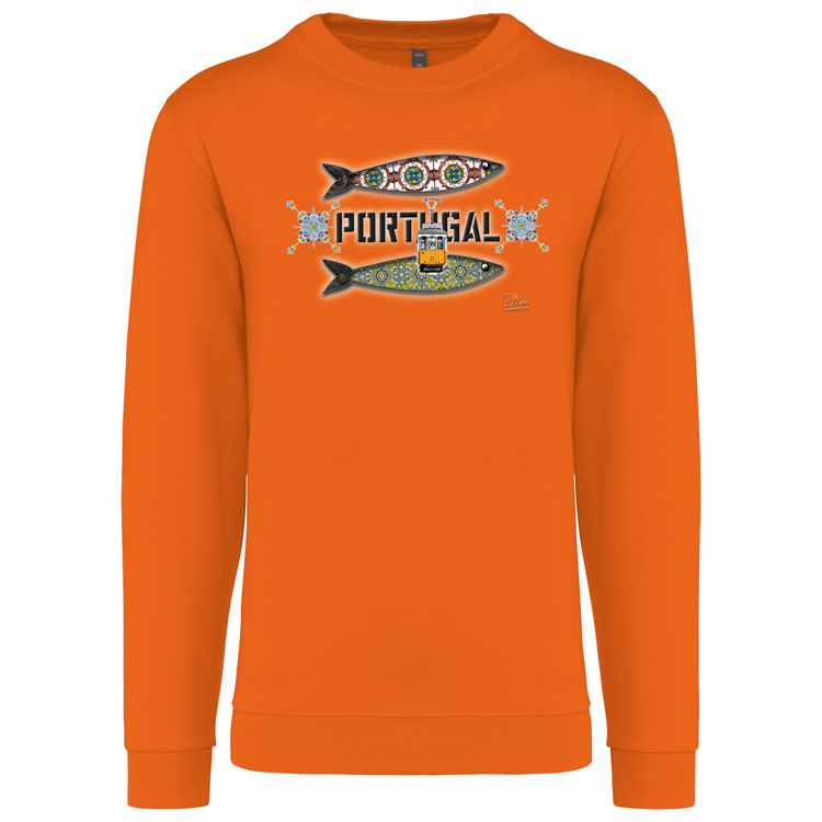 Sweatshirt Kariban sem Capuz Duas Sardinhas Coimbra