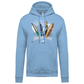 Sweatshirt Kariban com Capuz Surfboards Albufeira