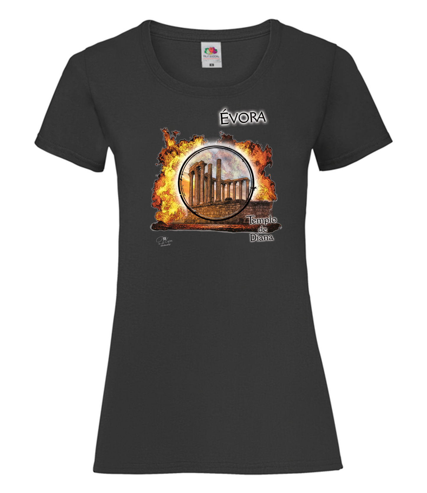 T-shirt Senhora Templo de Diana