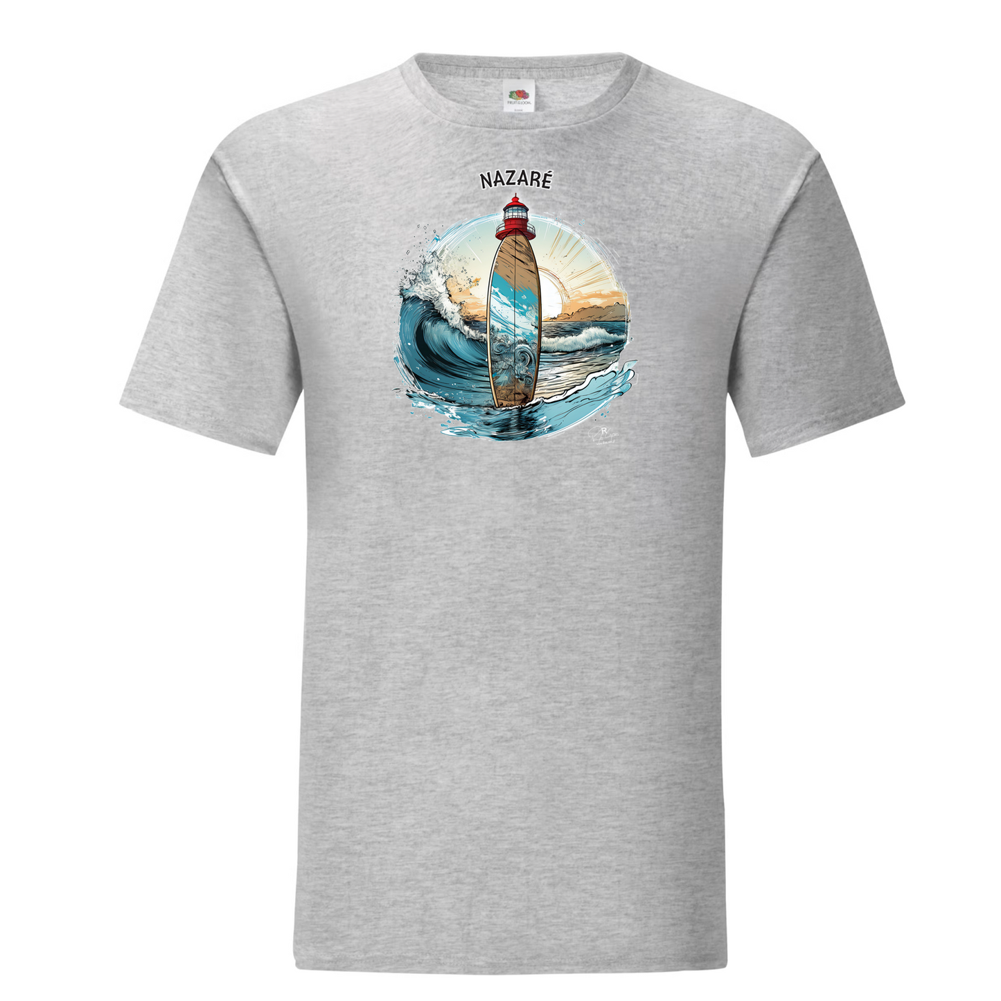T-shirt Fruit of the Loom, Iconic, 150g, Sol Nazaré