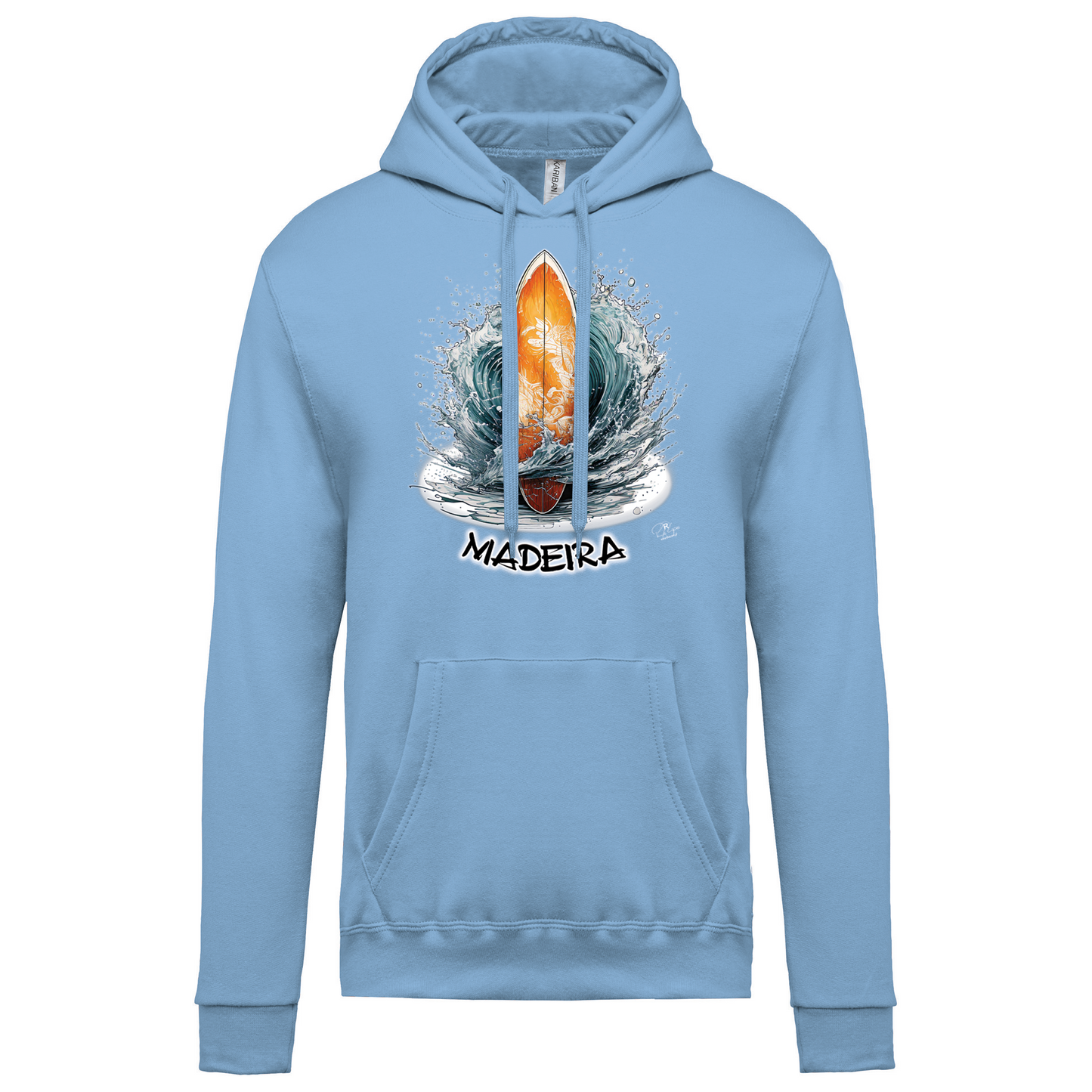 Sweatshirt Kariban com Capuz Prancha Madeira