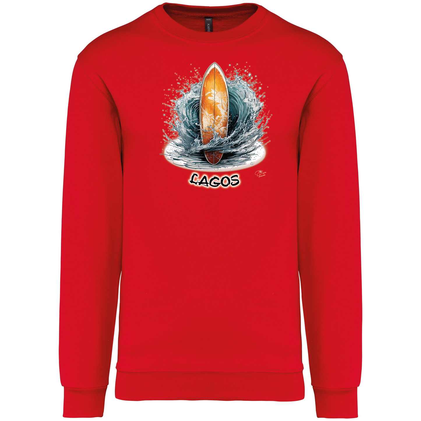 Sweatshirt Kariban sem Capuz Prancha Lagos