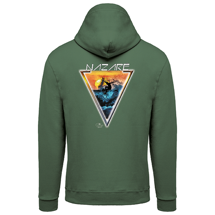 Sweatshirt Kariban com Capuz Sunset Nazaré