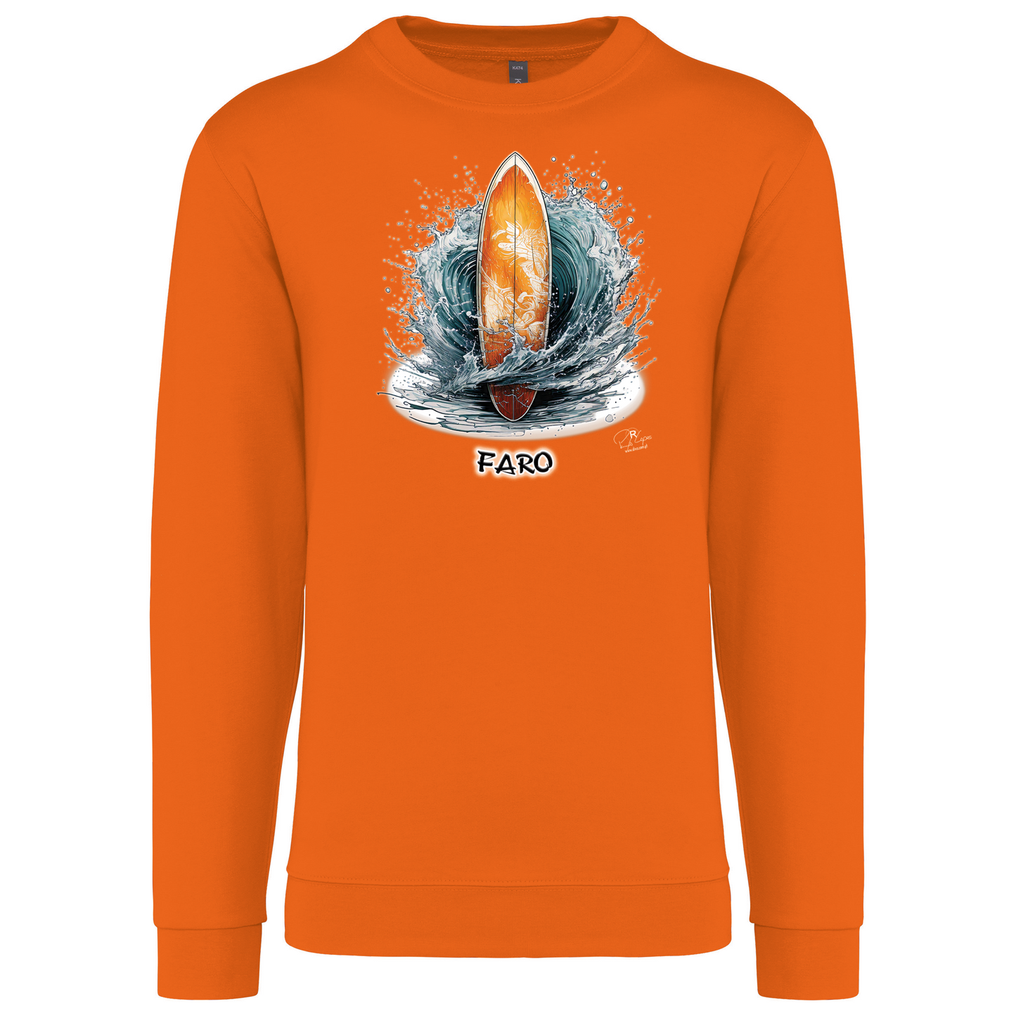 Sweatshirt Kariban sem Capuz Prancha Faro